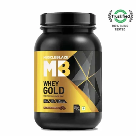 MuscleBlaze Whey Gold 100% Whey Protein Isolate