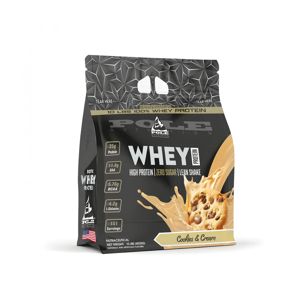 10 LBS POLE Nutrition 100% Whey Protein - Image 6