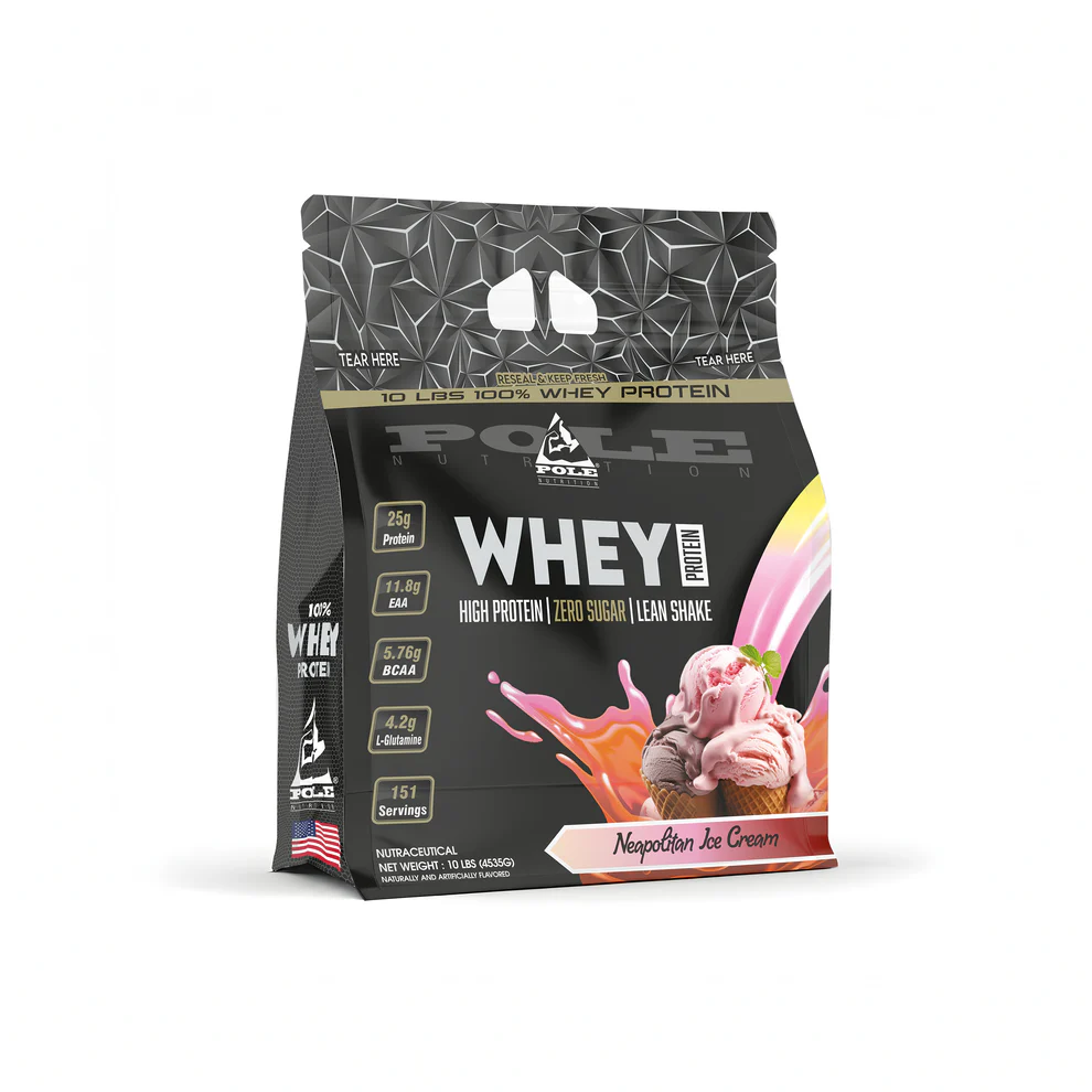 10 LBS POLE Nutrition 100% Whey Protein - Image 7