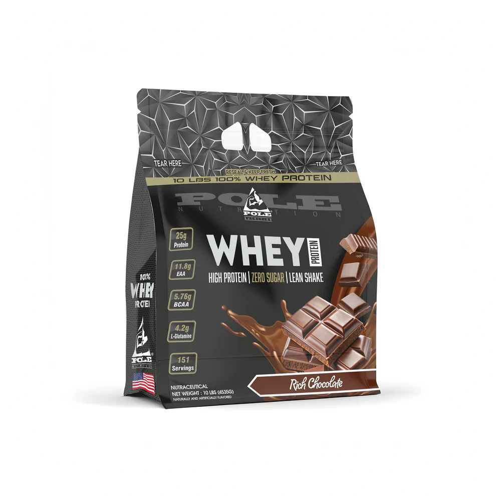 10 LBS POLE Nutrition 100% Whey Protein - Image 9