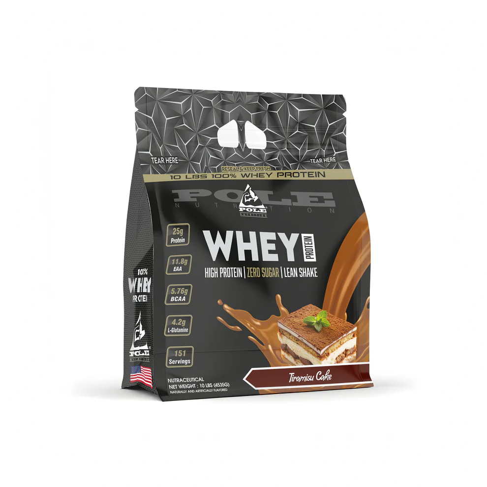 10 LBS POLE Nutrition 100% Whey Protein - Image 10