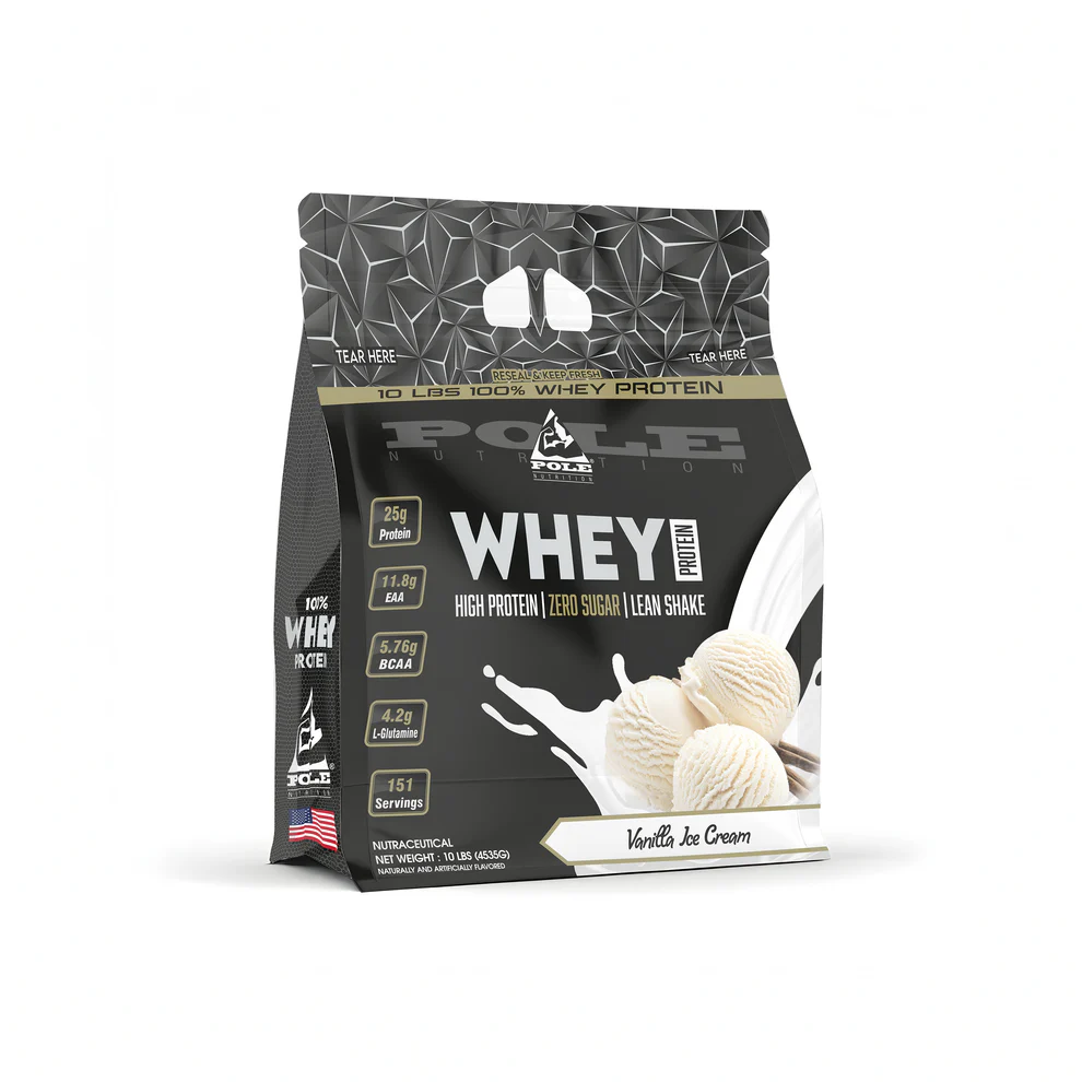 10 LBS POLE Nutrition 100% Whey Protein - Image 11