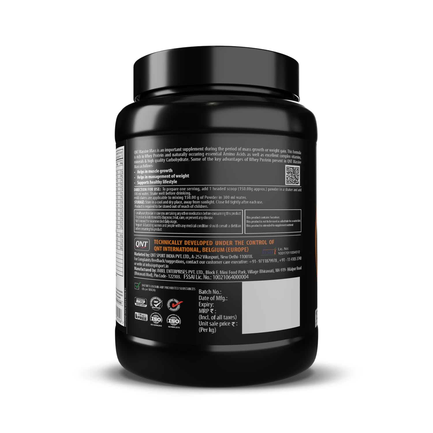 MASSIVE MASS | MUSCLE MASS GAINER - Image 7