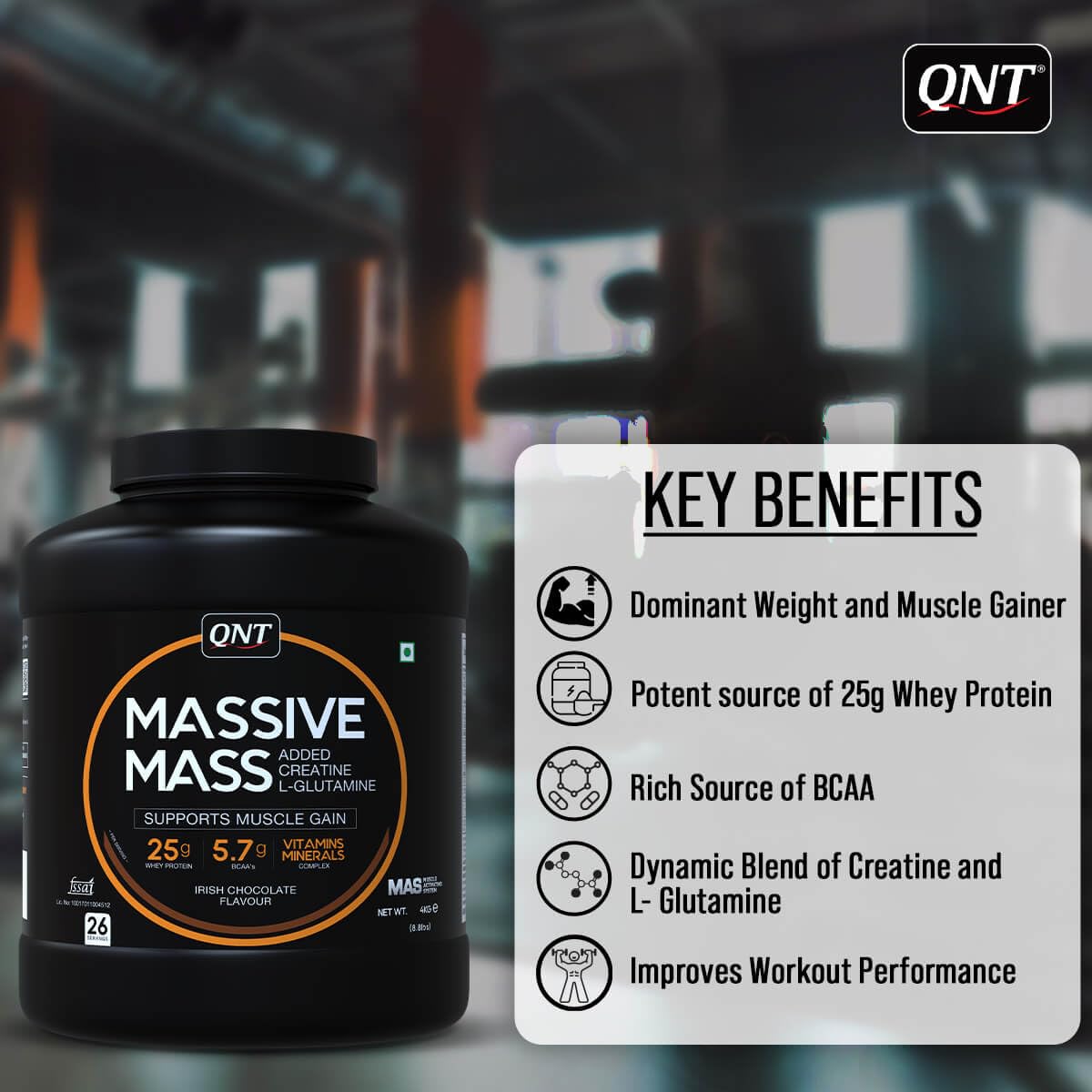 MASSIVE MASS | MUSCLE MASS GAINER - Image 8