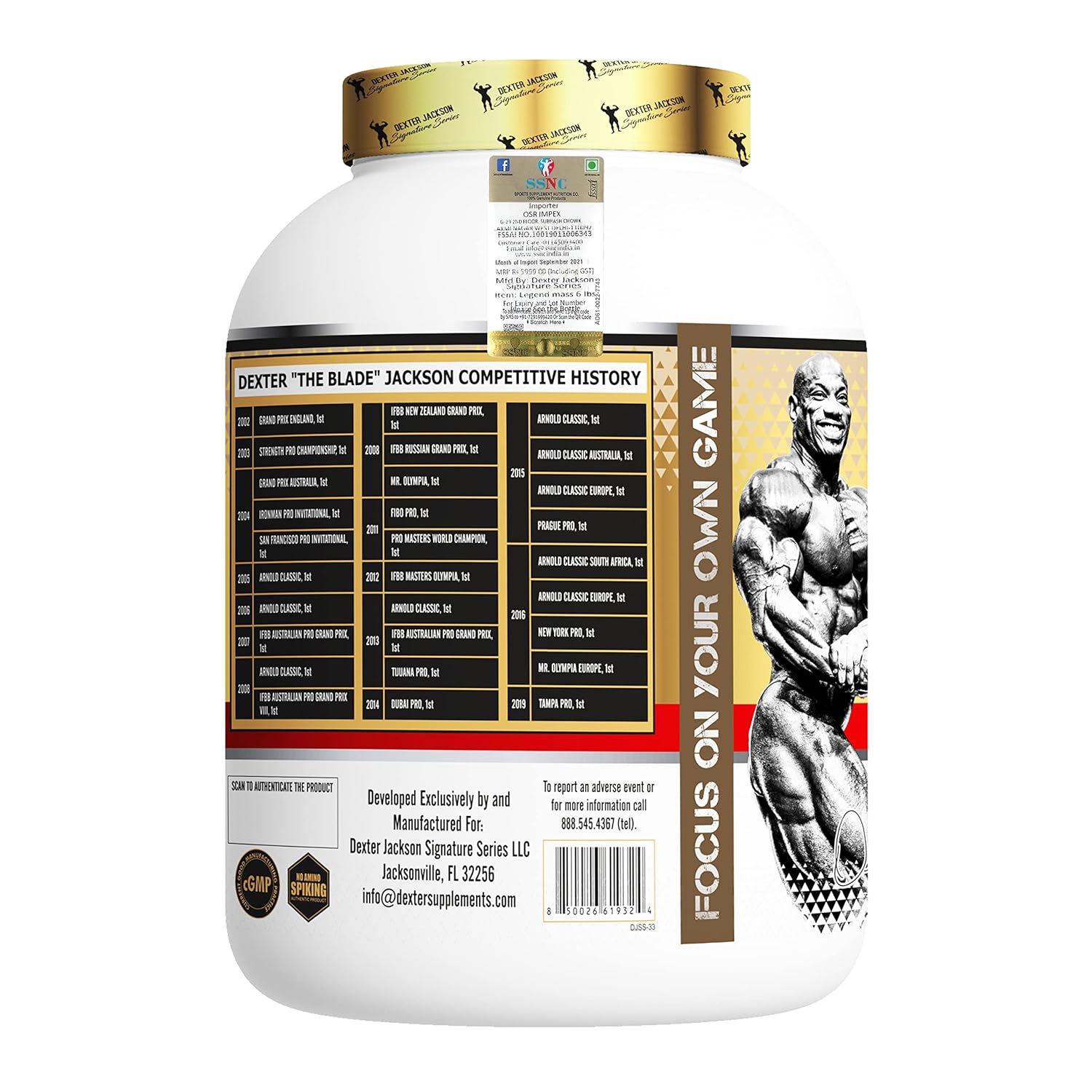 Dexter Jackson Signature Series Legend Whey - Advance Whey And Isolate Protein, 2.27 Kg (5 Lb) - Rich Chocolate | Premium Blend For Muscle Recovery And Growth - Image 4