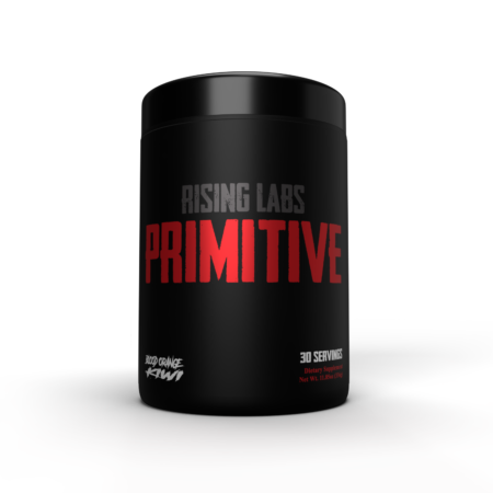 Rising Labs PRIMITIVE PUMP PRE-WOKROUT ~ Blood Orange Kiwi Flavor (30 Servings)