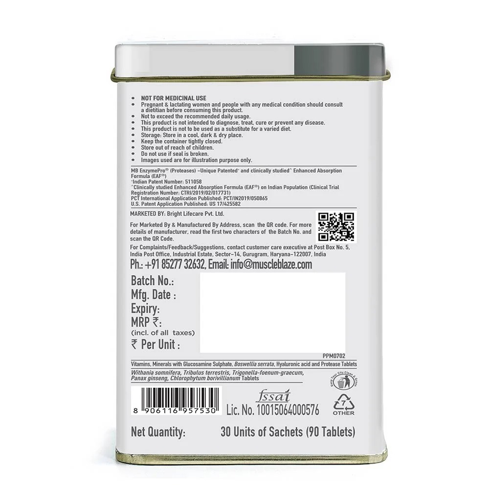 MuscleBlaze Biozyme 5 in 1 Multivitamin - Image 7