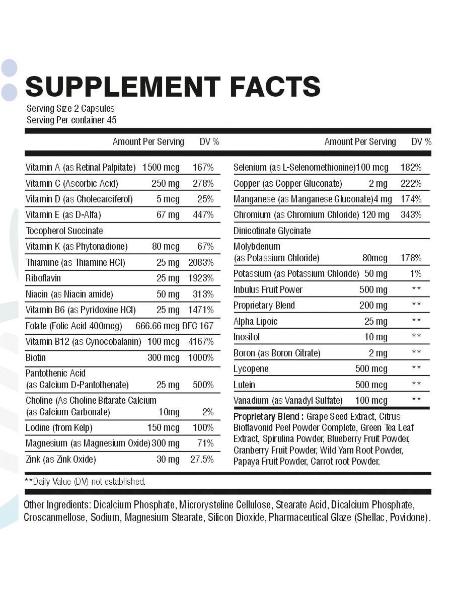 Evolve Labs Test+Multi – Testosterone & Immunity Support Supplement - Image 3