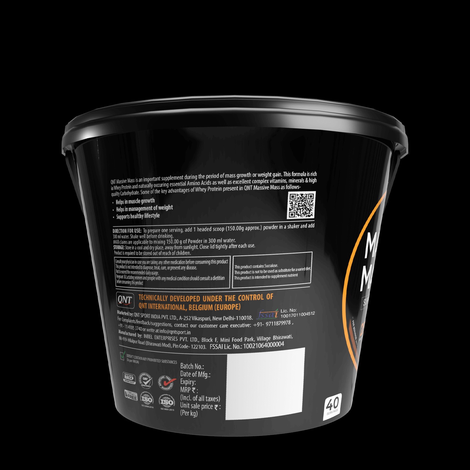 MASSIVE MASS | MUSCLE MASS GAINER - Image 12